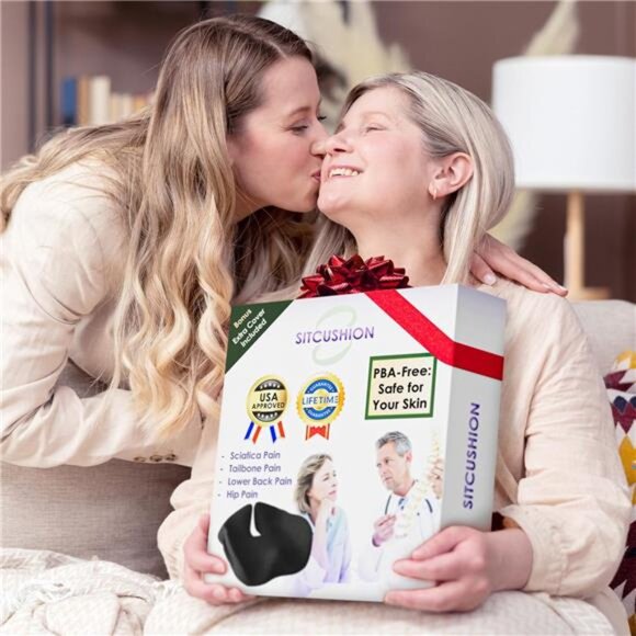 X Large Seat Cushions for Office Chairs– Pressure Relief Seat Cushion - Picture 4 of 7